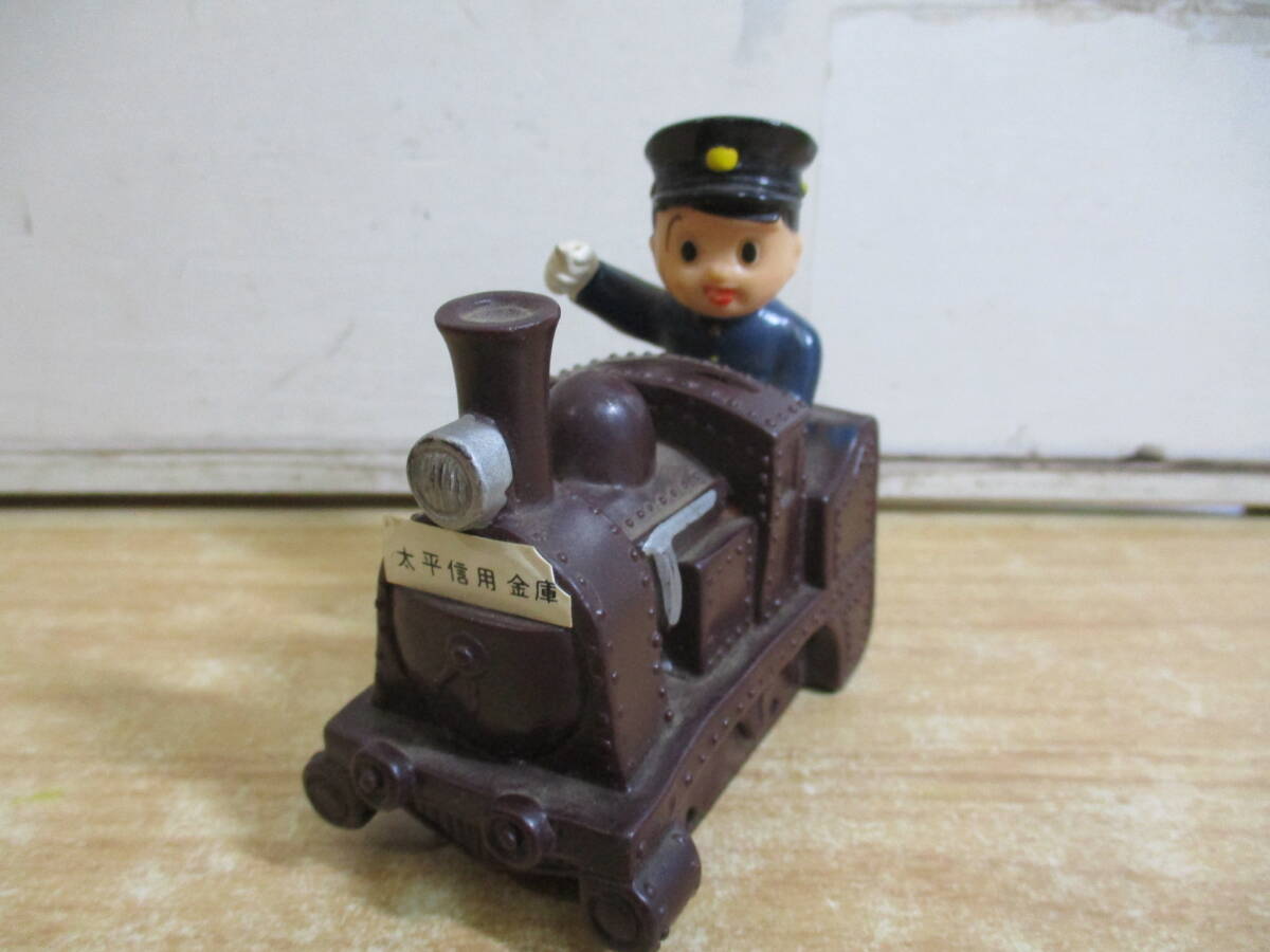 中古】◇信ちゃん ソフビ 貯金箱 6個セット (1) 信用金庫◇昭和レトロ