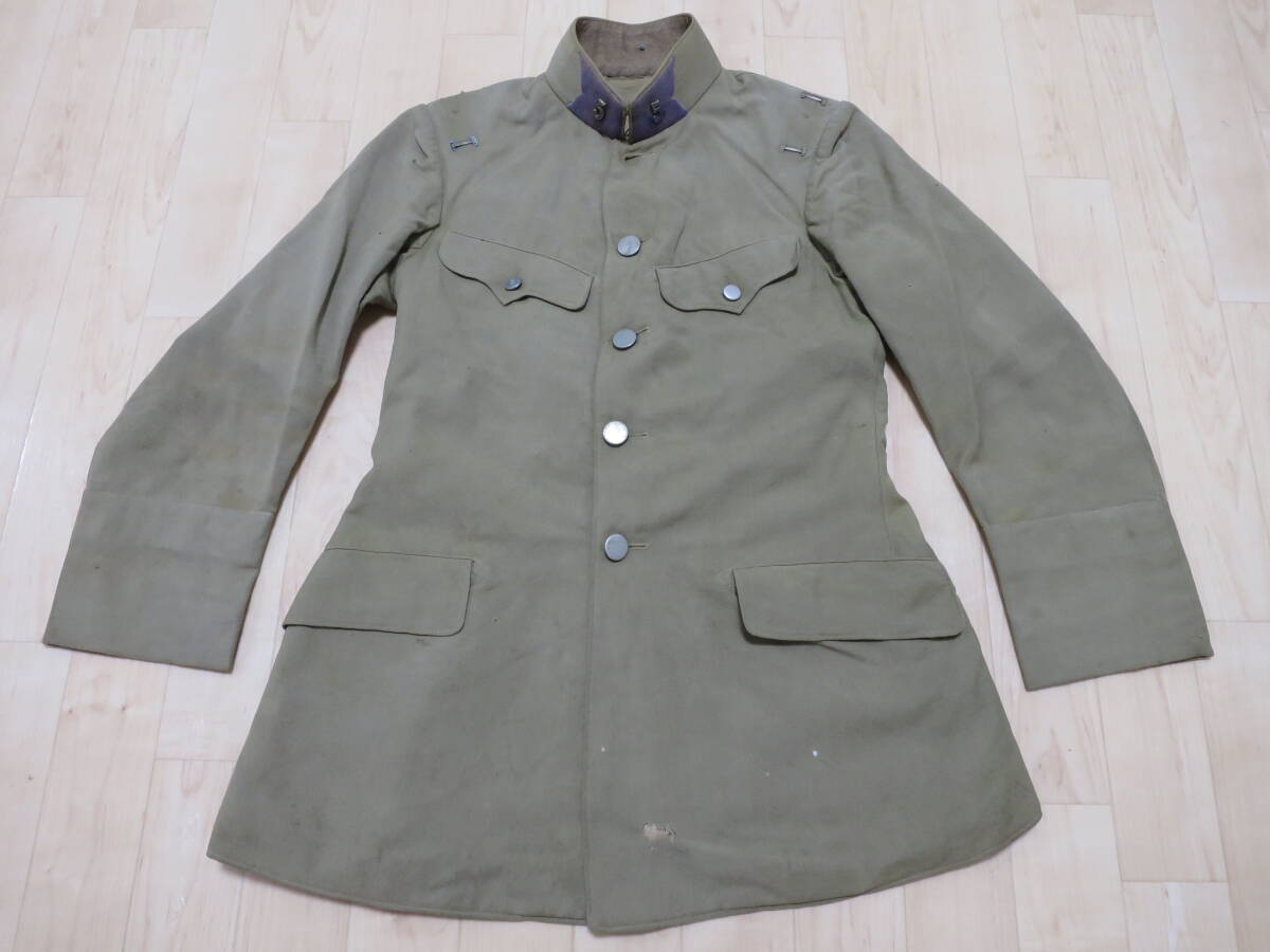 超希少】改四五式 旧日本陸軍 外套 大正十年製 一号(L相当) 陸軍被服本