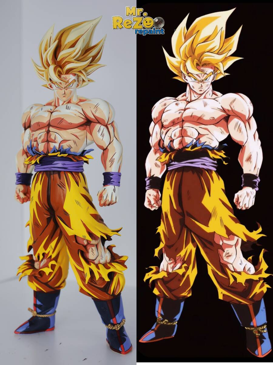 ☆ドラゴンボール☆ 孫悟空スーパーサイヤ人3 セル画の落札情報詳細