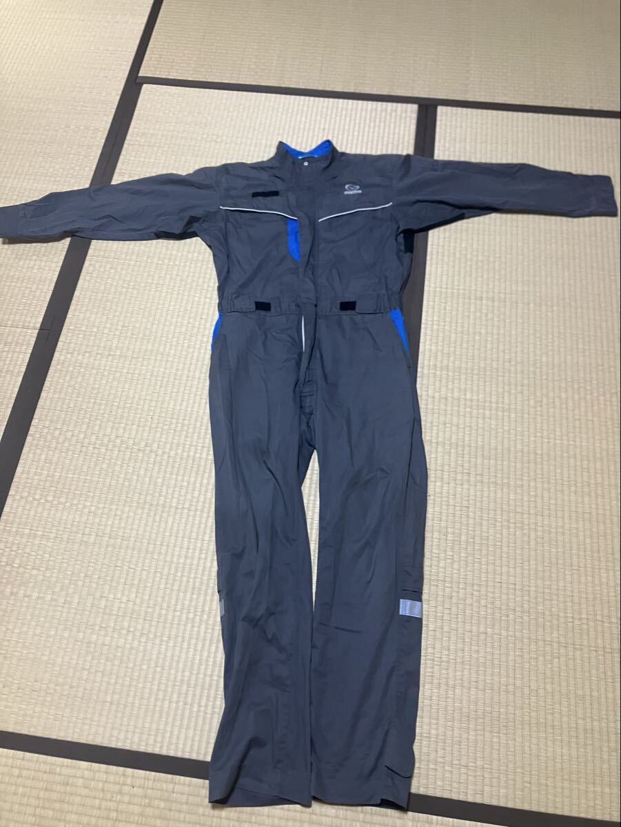 マツダ MAZDA メカニック スーツ つなぎ 作業着 3L 4L 3着セットの落札