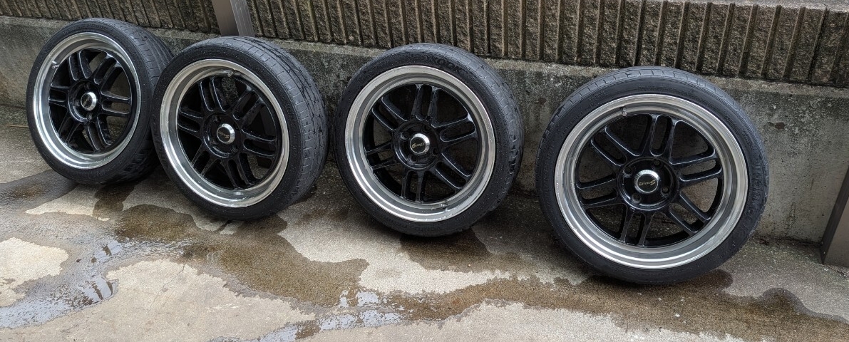 中古】人気のメッシュ!!ステルスレーシング ME-01 ゴールド☆5.5J+43