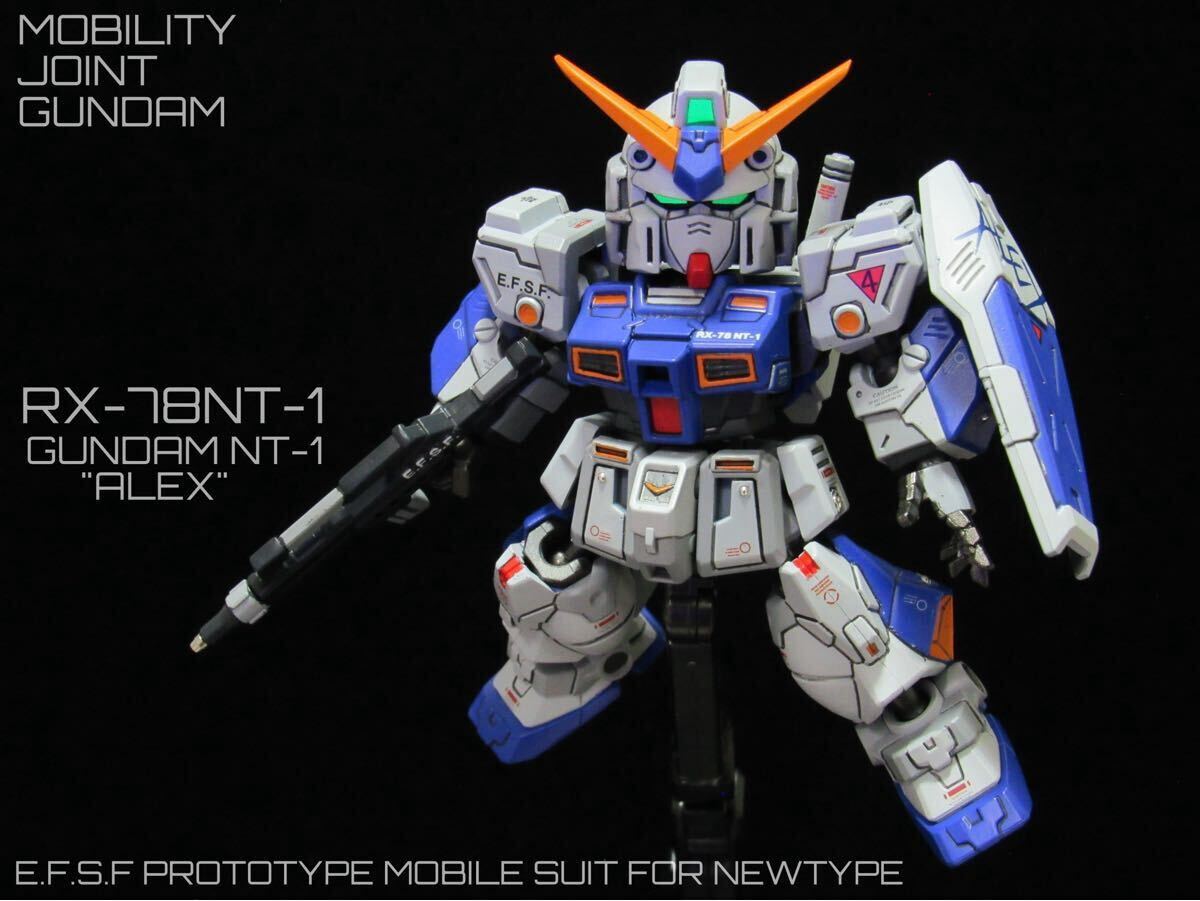 MG 1/100 ガンダムNT-1 アレックス Ver2.0 アムロ機 塗装済 完成品 の