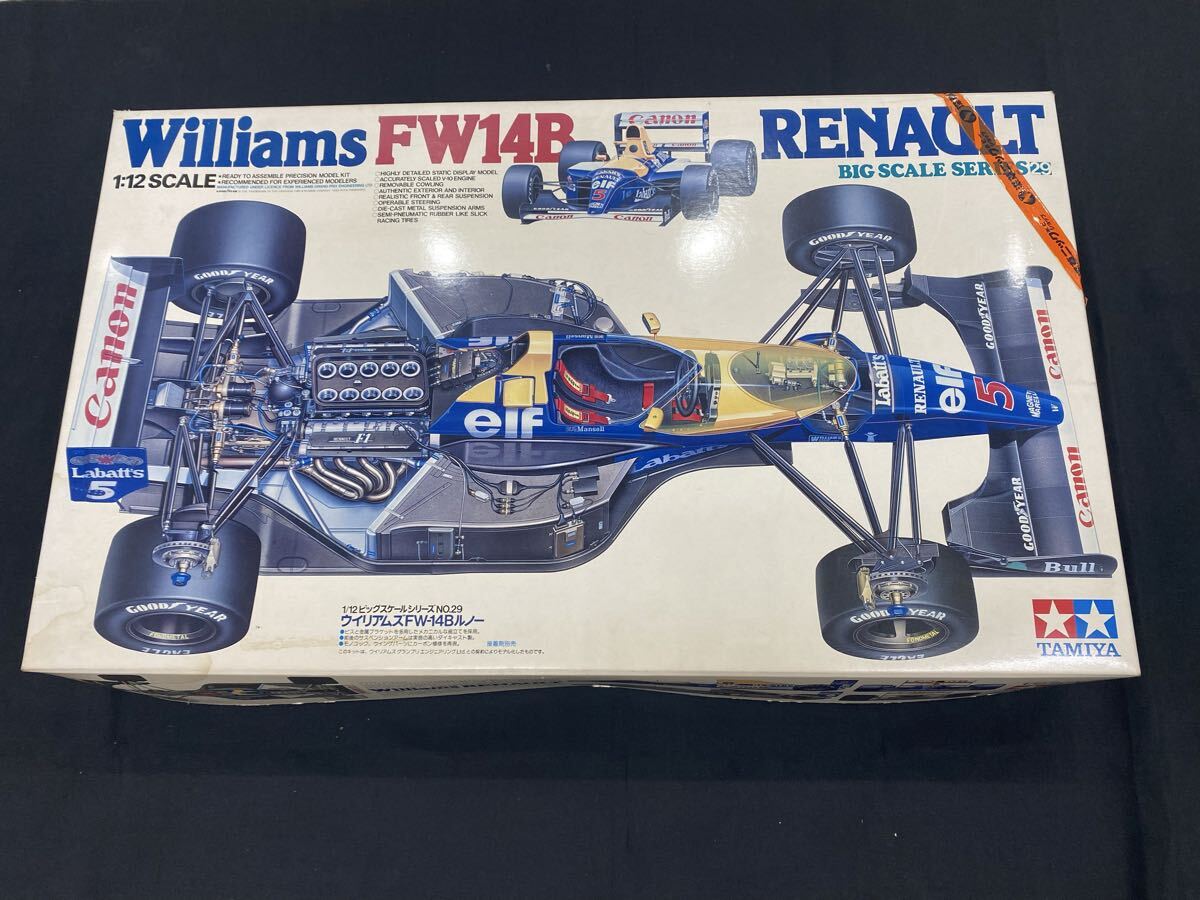 【当時物、レア】タミヤ1/10 F1 F102 ウィリアムズルノー FW14 1/10 RC ウィリアムズ ルノー FW14 訳アリ 未走行 F102 シャシー