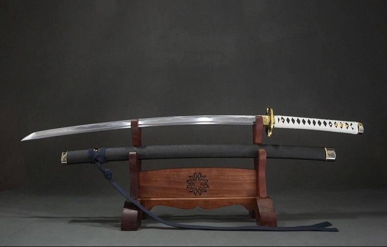 新品】特価 尾形刀剣 座頭市 仕込み杖 楕円茶鞘 日本刀 歴史 美術品