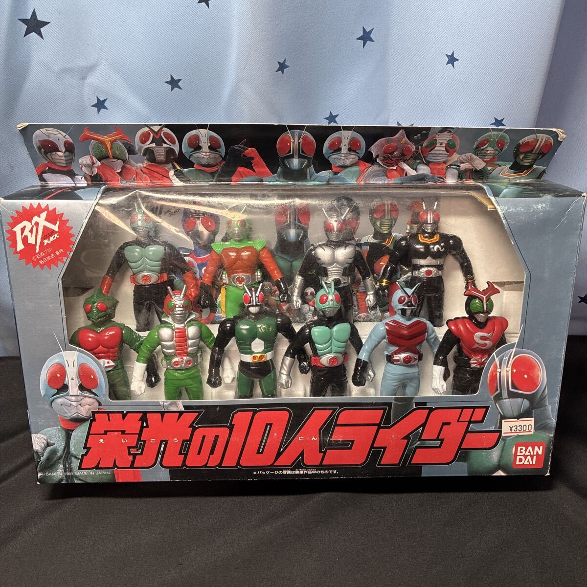 新品】89 AMADA 仮面ライダーBLACK RX 11RIDERS ストロンガー スカイ