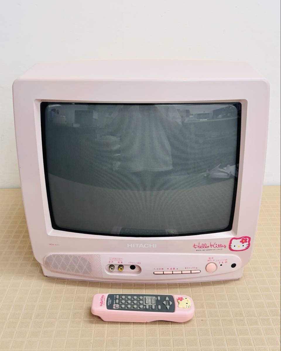 SHARP シャープ VT-14GH10 2005年 テレビデオ ブラウン管 リモコン付き