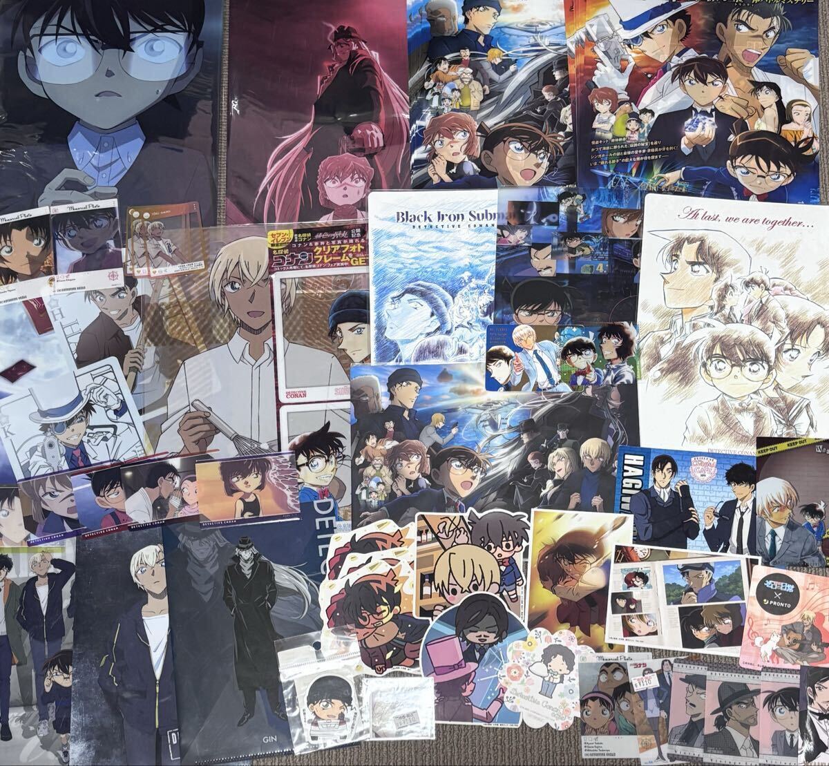 名探偵コナン クリアファイルセット 怪盗キッド 黒羽快斗 工藤新一
