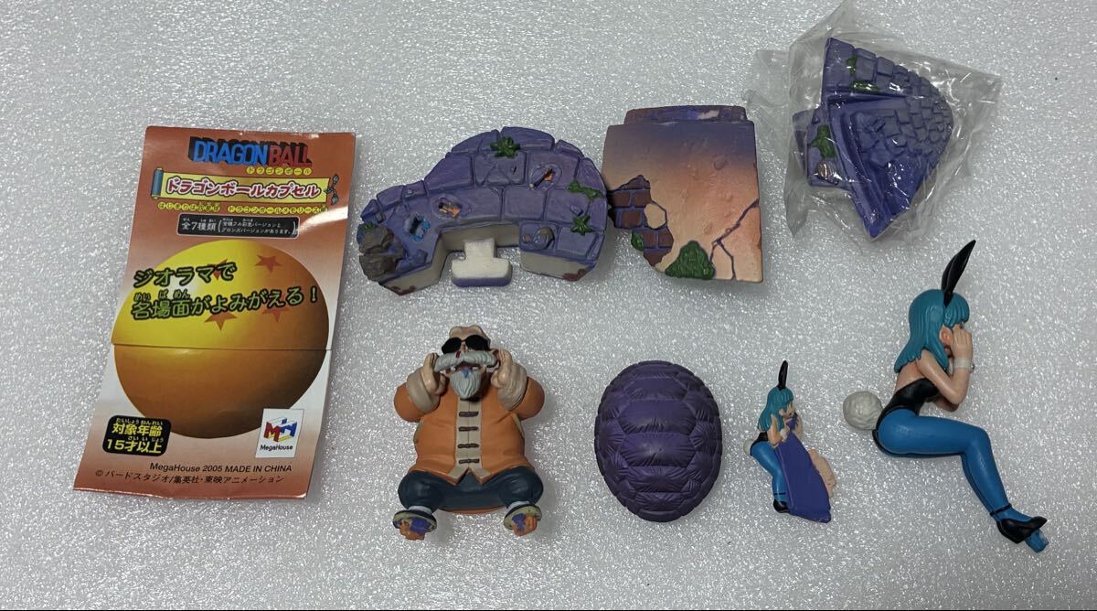 ドラゴンボールカプセル ボーナスパーツ完成品「亀仙人&ブルマ