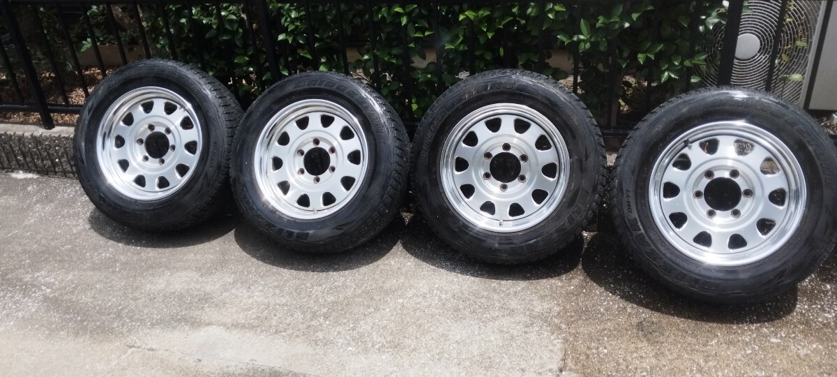 中古】フロントライン MOZZER SFW 16×8J 139.7 6H BF GOOD RICH 285/75