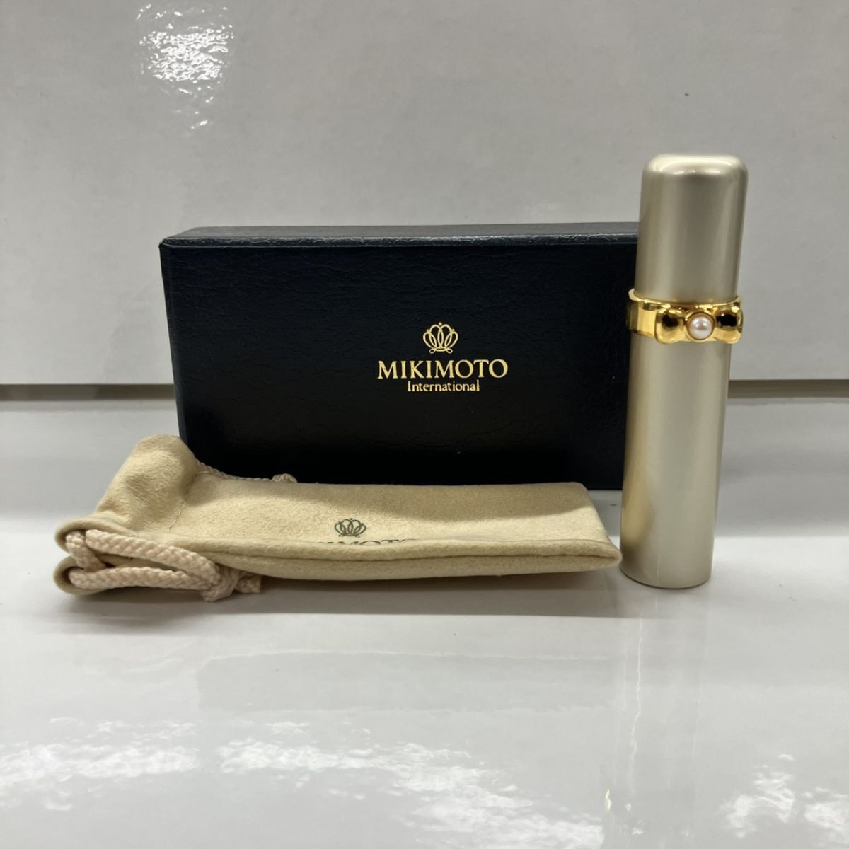 新品】【未使用】MIKIMOTO ミキモト アトマイザー&リップブラシ／香水