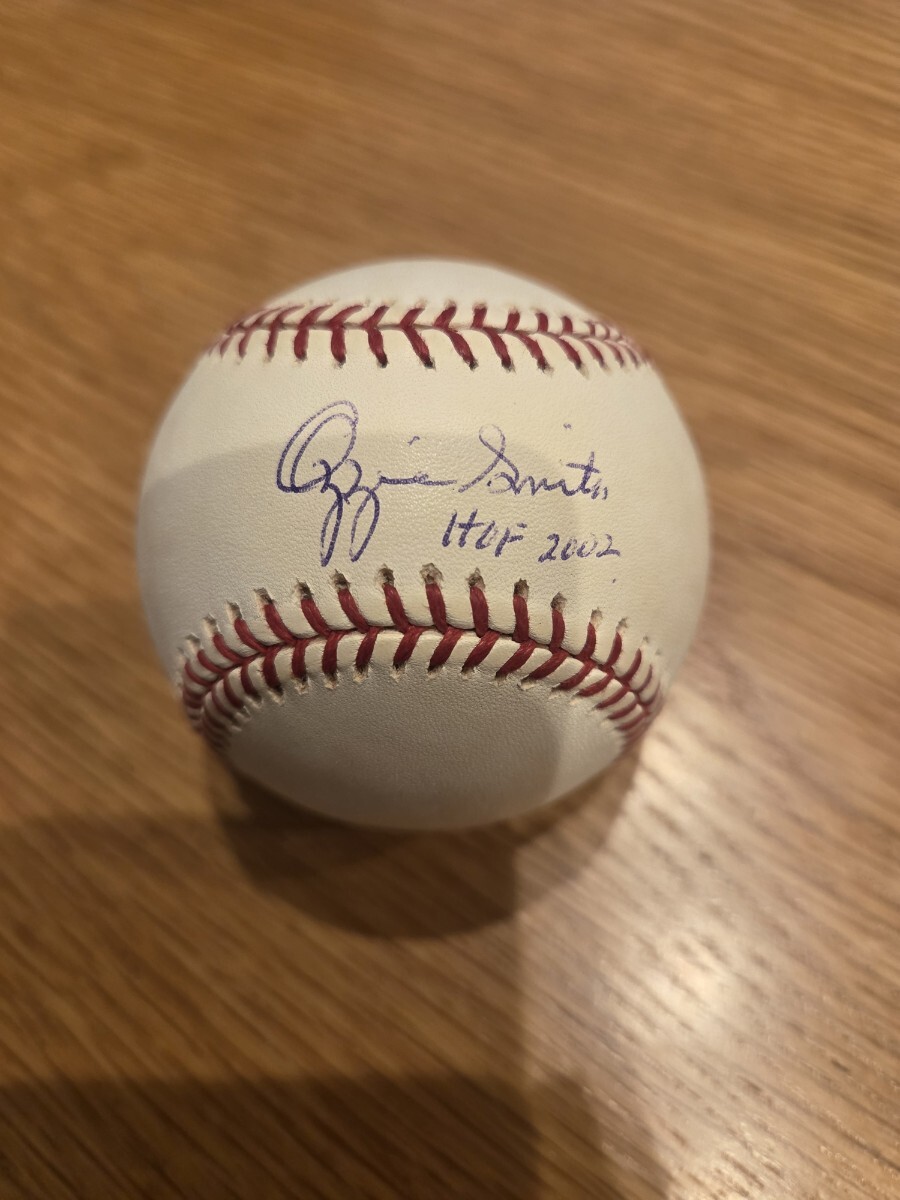 希少 MLB 伝説 守備の魔術師 オジー・スミス選手 支給品 実使用 グラブ