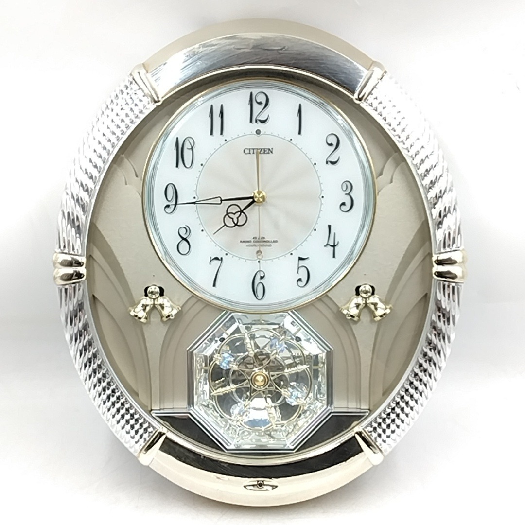 20077☆Citizen シチズン 4MN430-0 パルミューズルミエル 電波掛時計