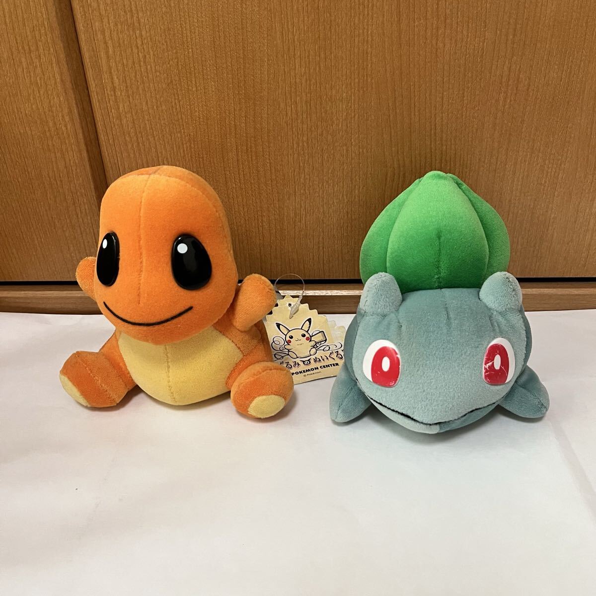 新品】未使用 ポケモンセンター ムウマージ ぬいぐるみ ポケドール 紙