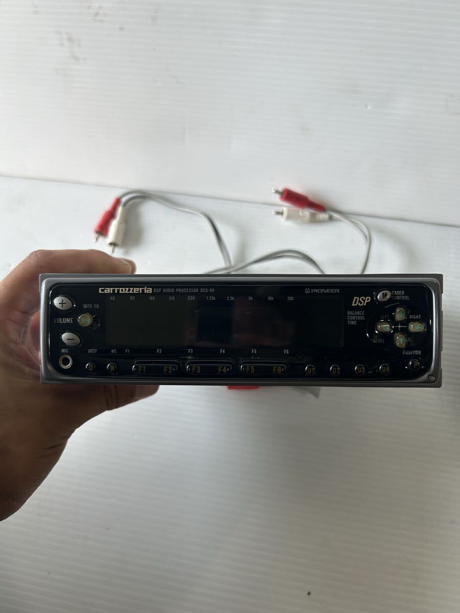 中古】カロッツェリア KEH-P50 + DEQ-50 カセット+DSPイコライザーの