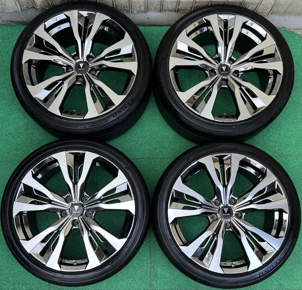 MODELLISTA WingDancer IX 中古アルミホイール4本 20インチ8.5J＋40 5