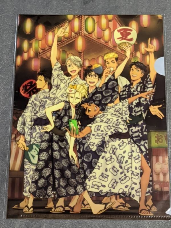 新品】新品未開封☆ユーリ!!! on ICE アニメプラザ コラボ クリア