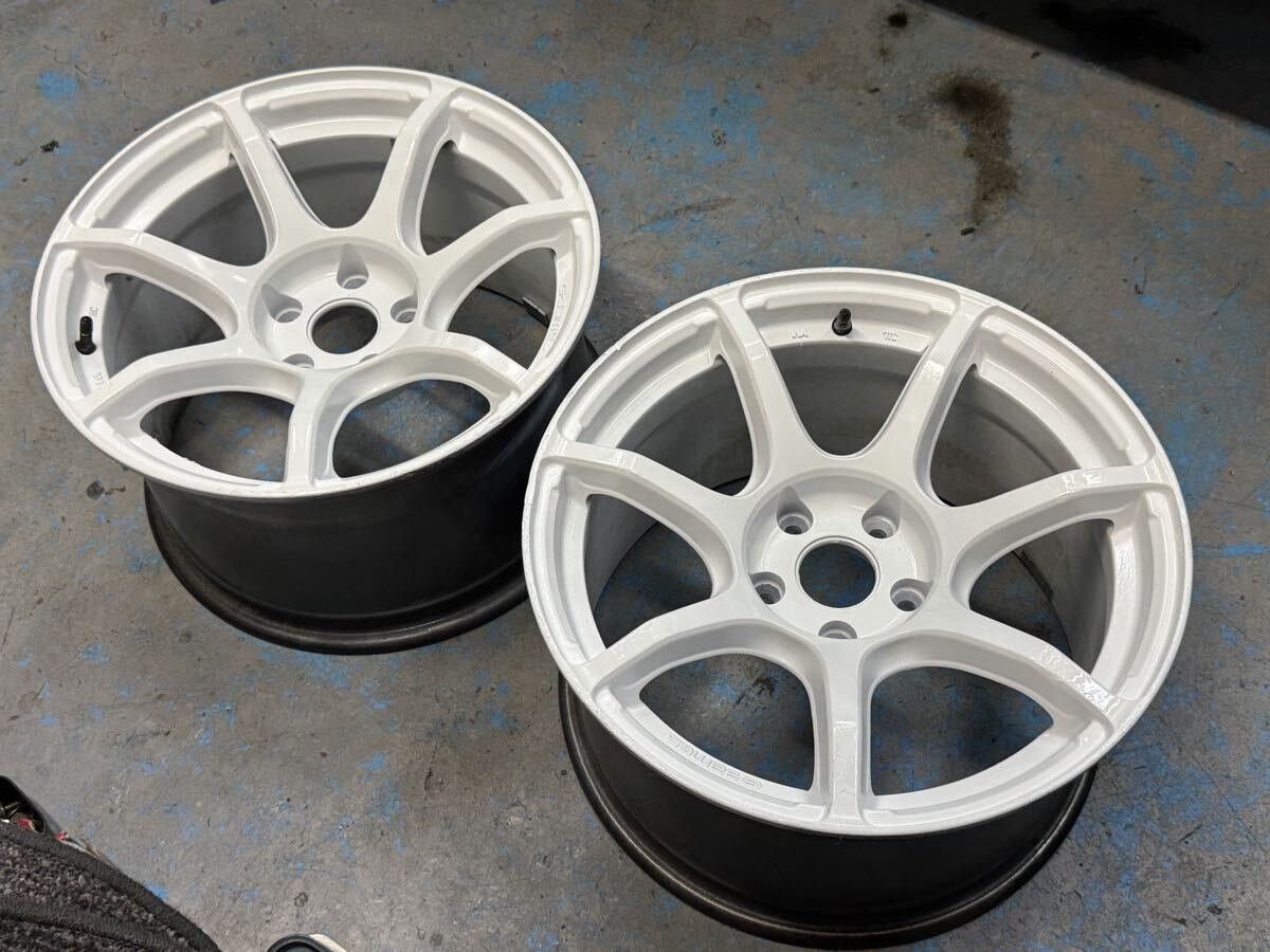 ◇◇RAYS G-GAMES 77 PERVADE ・18x9.5j+15 114.3-5h ハブ径73mm 4本
