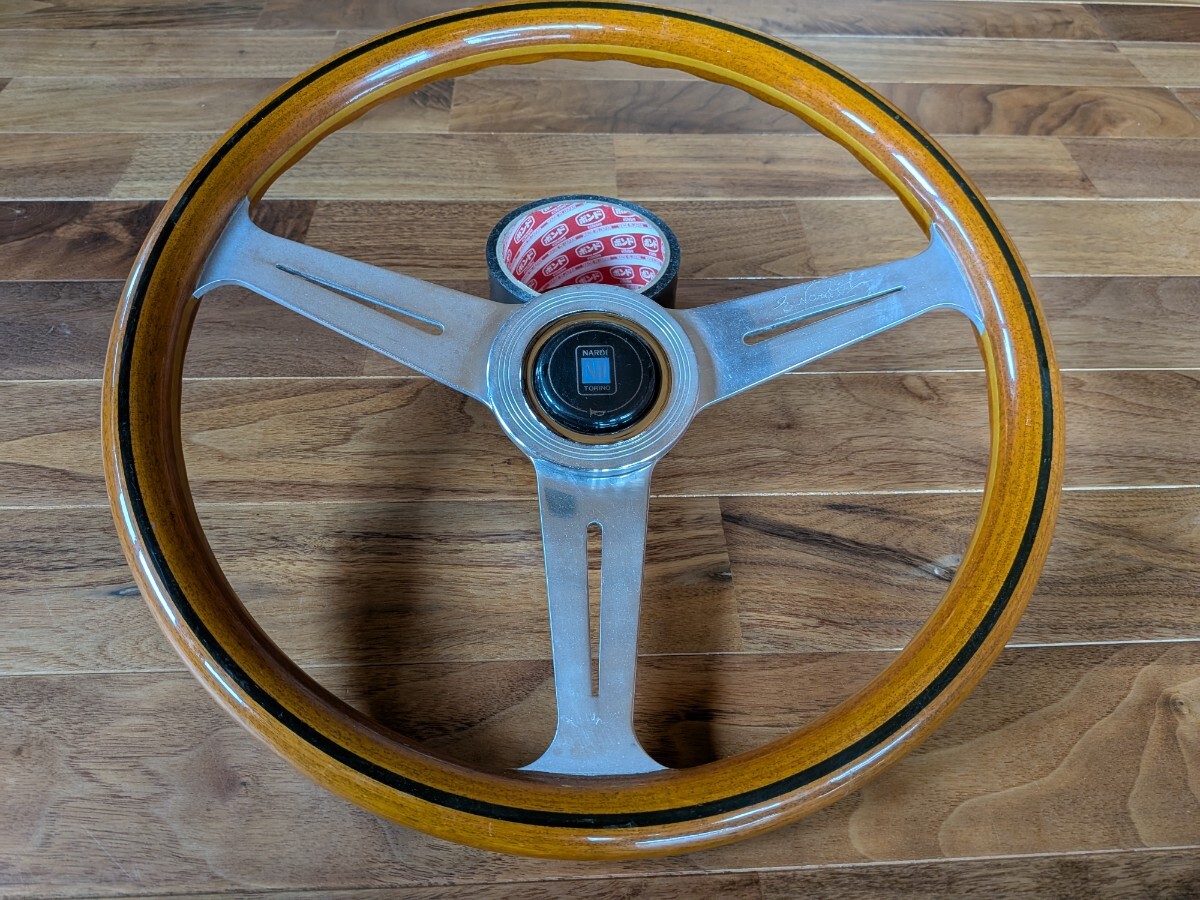 当時物】NARDI ナルディクラシック レザー ポリッシュ φ360 並行輸入品