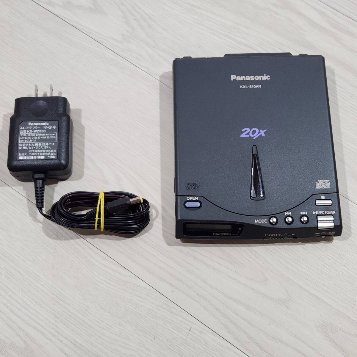 3409】動作品 CDプレイヤーセット SL-S150 Panasonicパナソニック 平成