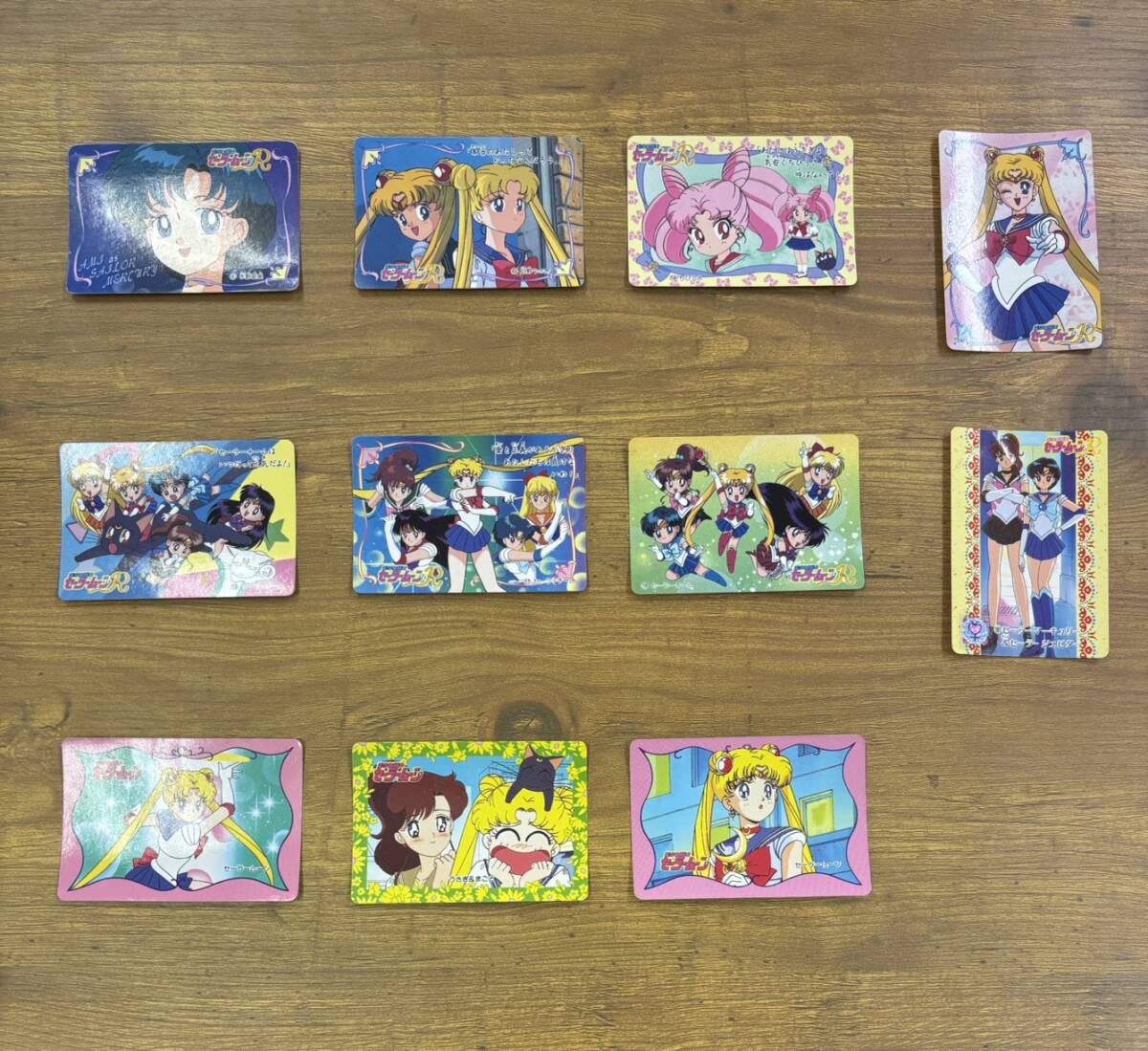 当時物 美少女戦士セーラームーン ラミネートカード 22枚 まとめ売り