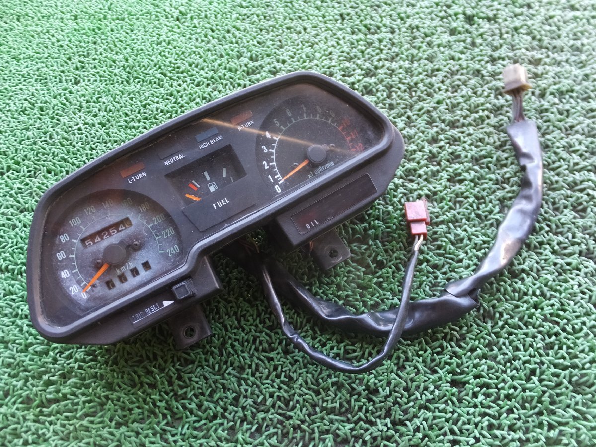 CT110ハンターカブ取り付けOKトリップ付きメーター超希少品!ダブル表示