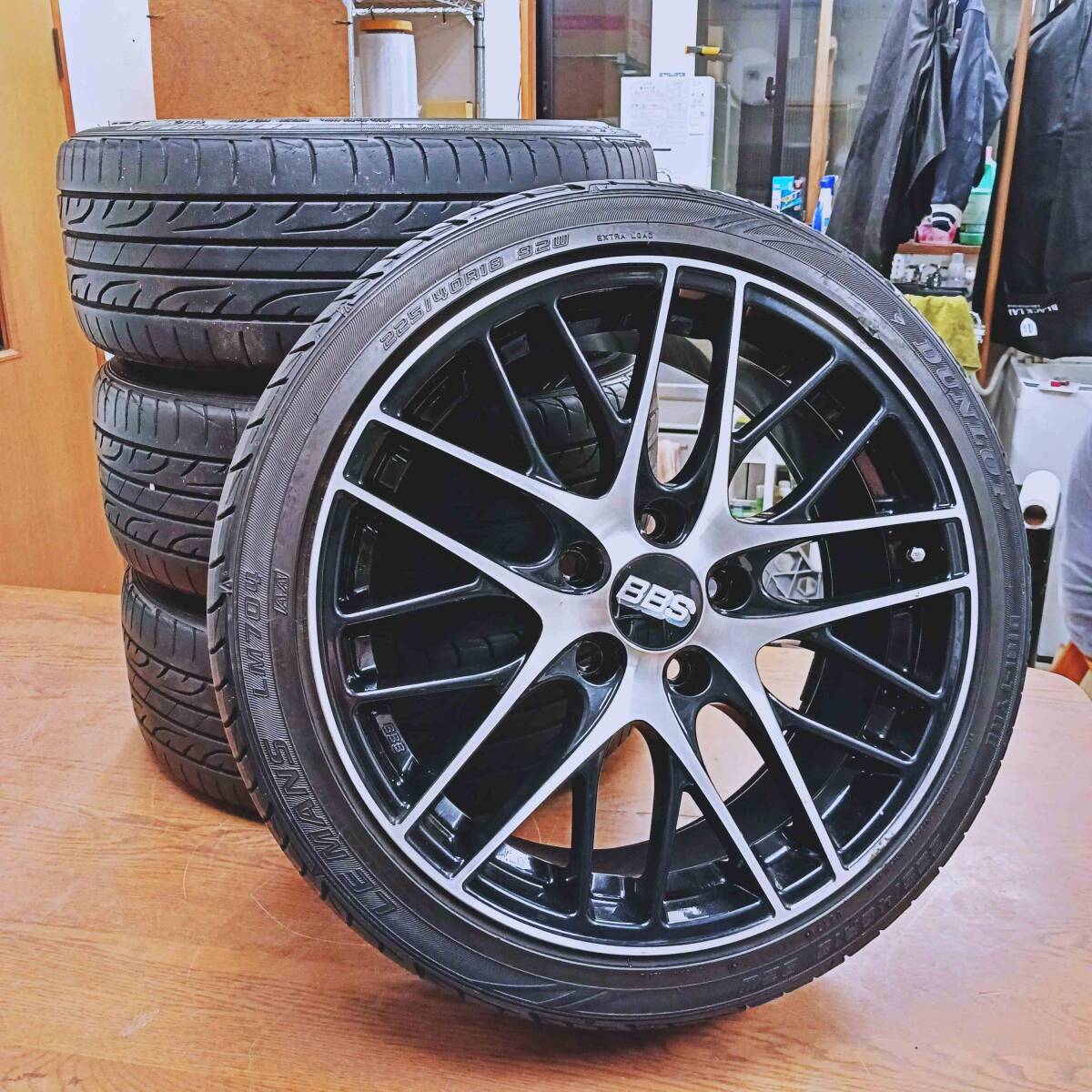 プリウスその他に！ BBS GERMANY BBS CS アルミホイール 4本セット 7.5