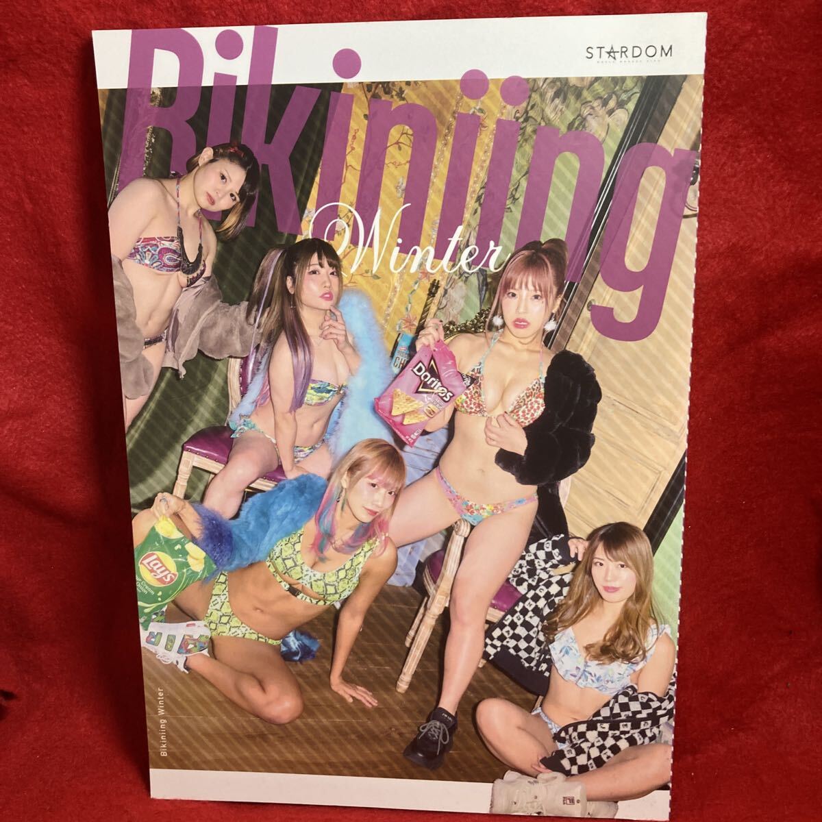 岩谷麻優 直筆サイン入 限定 水着 ワイドチェキ スターダム STARDOM