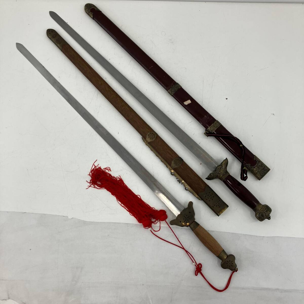 中国刀剣(模造刀・伸縮式) 中国武術 模造刀 長剣 長刀の落札情報詳細