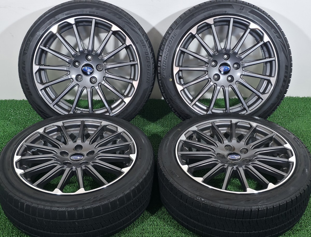 ENKEI製！スバルインプレッサ GRB GDB☆ STI純正 ホイール 18インチ