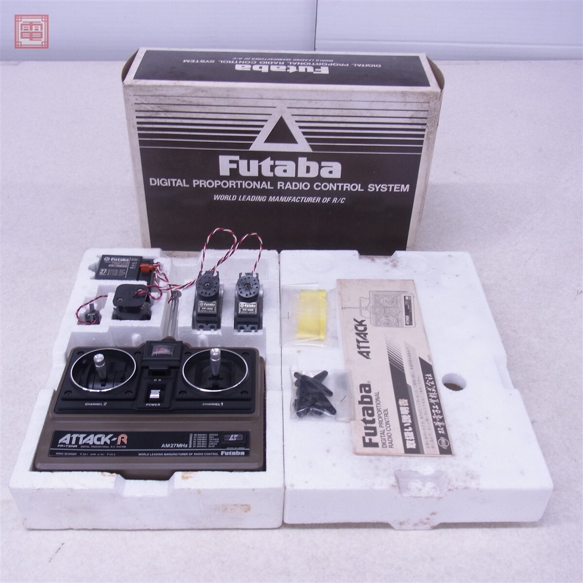 Futabaフタバ プロポ送信機 アタックBFR FP-T2NF AM27MHz(27.145)4BAND