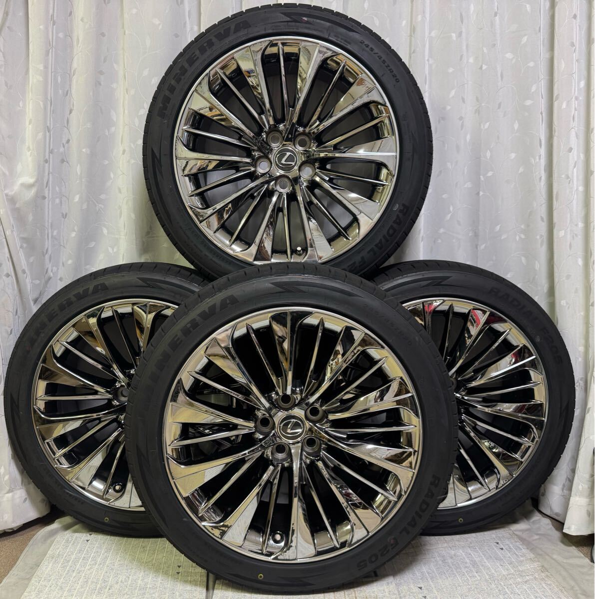 O】LEXUS LS500/LS500h 純正オプション 20インチ 8.5J +25 PCD 120 5H