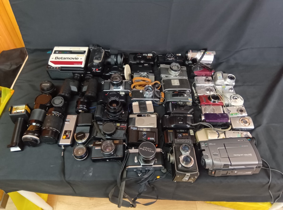 中古 MINOLTA α 3xi カメラ Victor GX-S11 ビデオカメラ 2点 まとめ