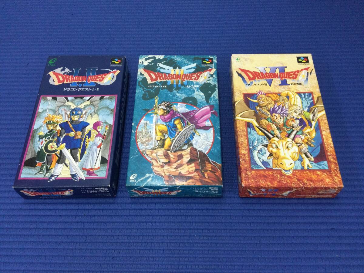 19592)【1円スタート】ドラゴンクエストシリーズ5本セット まとめ売り