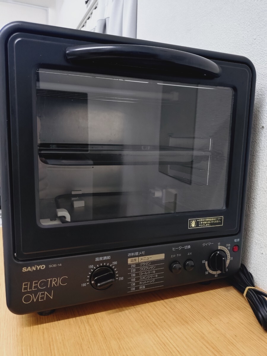 中古】未使用！ SANYO/三洋電機㈱ 電気オーブン SOB-14 ☆140の落札