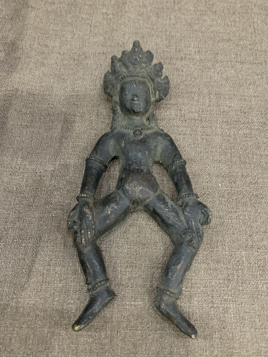 ☆ チベット仏教 お面 仮面 魔除け 彫像 彫刻 閻魔様 インテリアの落札