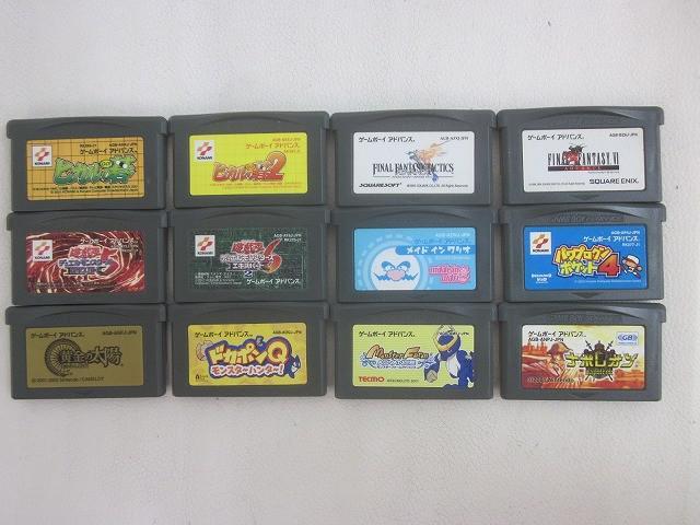 GBA ゲームボーイアドバンス ソフト 67本 まとめ売りセット【中古品
