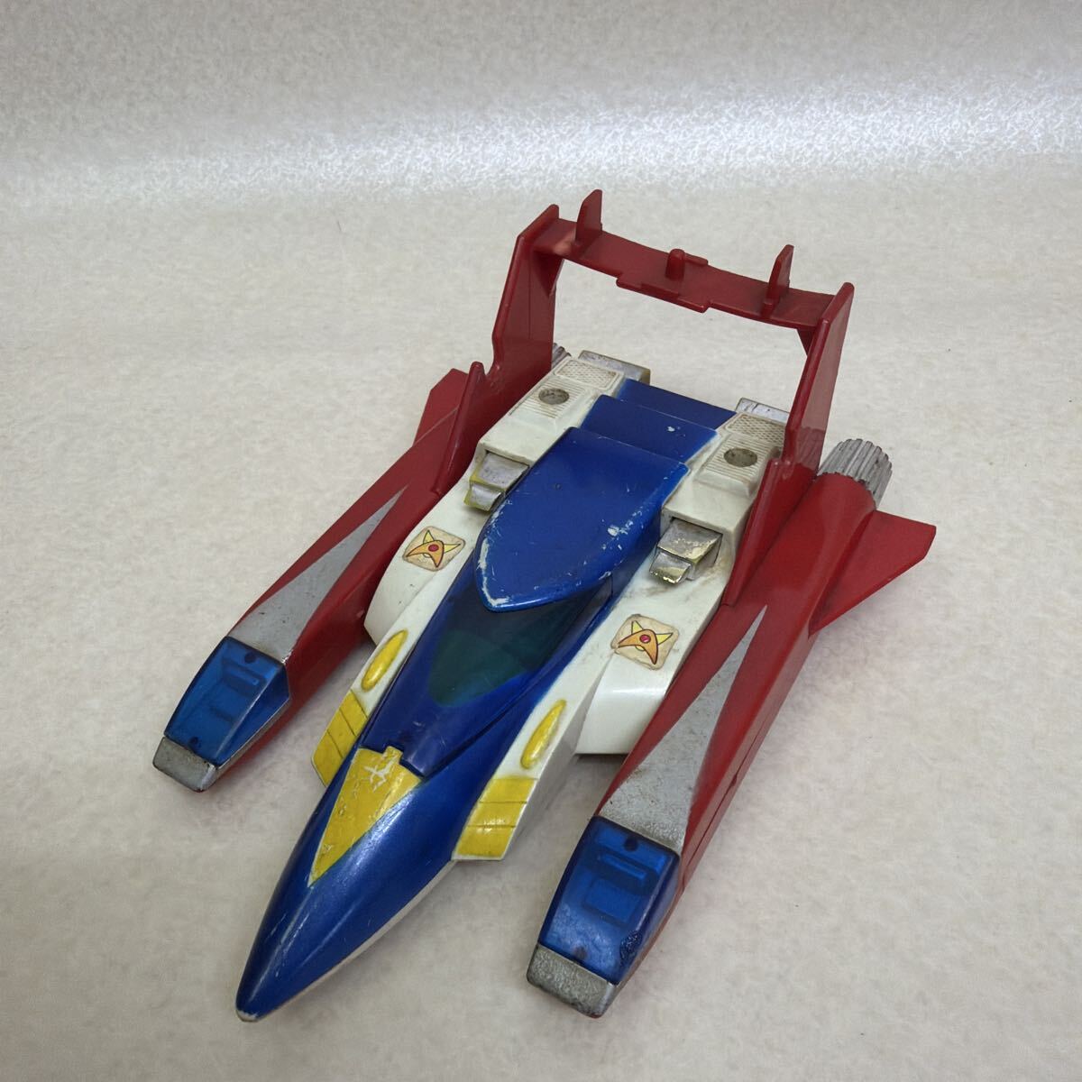 在庫最後 ブルマアク　メカンダーロボ　ソフビ　レトロ　レア　ビンテージ 17cm ブルマァク メカンダーロボ ソフビ 合身戦隊メカンダーロボ 当時物