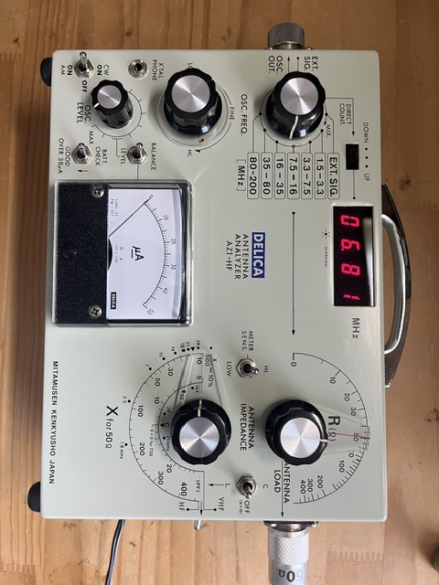 ヒ*ィ様 DELICA アンテナアナライザー AZ1-HF　新品未使用！付属品付 三田無線 AZ1-HF アンテナアナライザー 新同品 ホビー、カルチャー