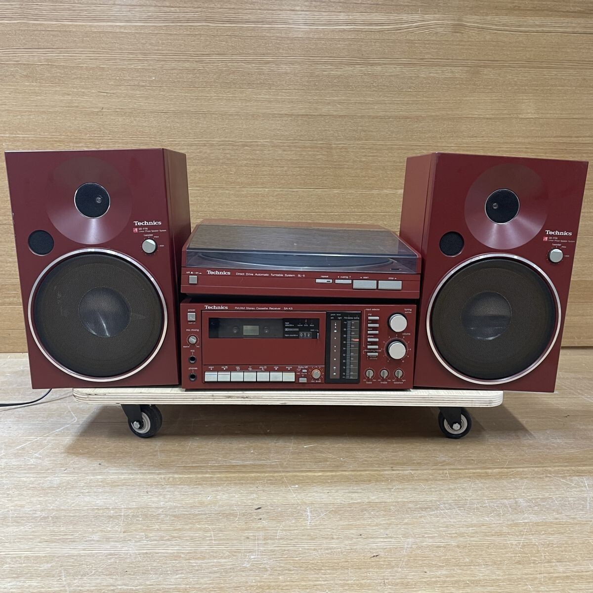 中古】Technics SE-C01 SU-C01 ST-C04 4台セット コンサイスコンポ
