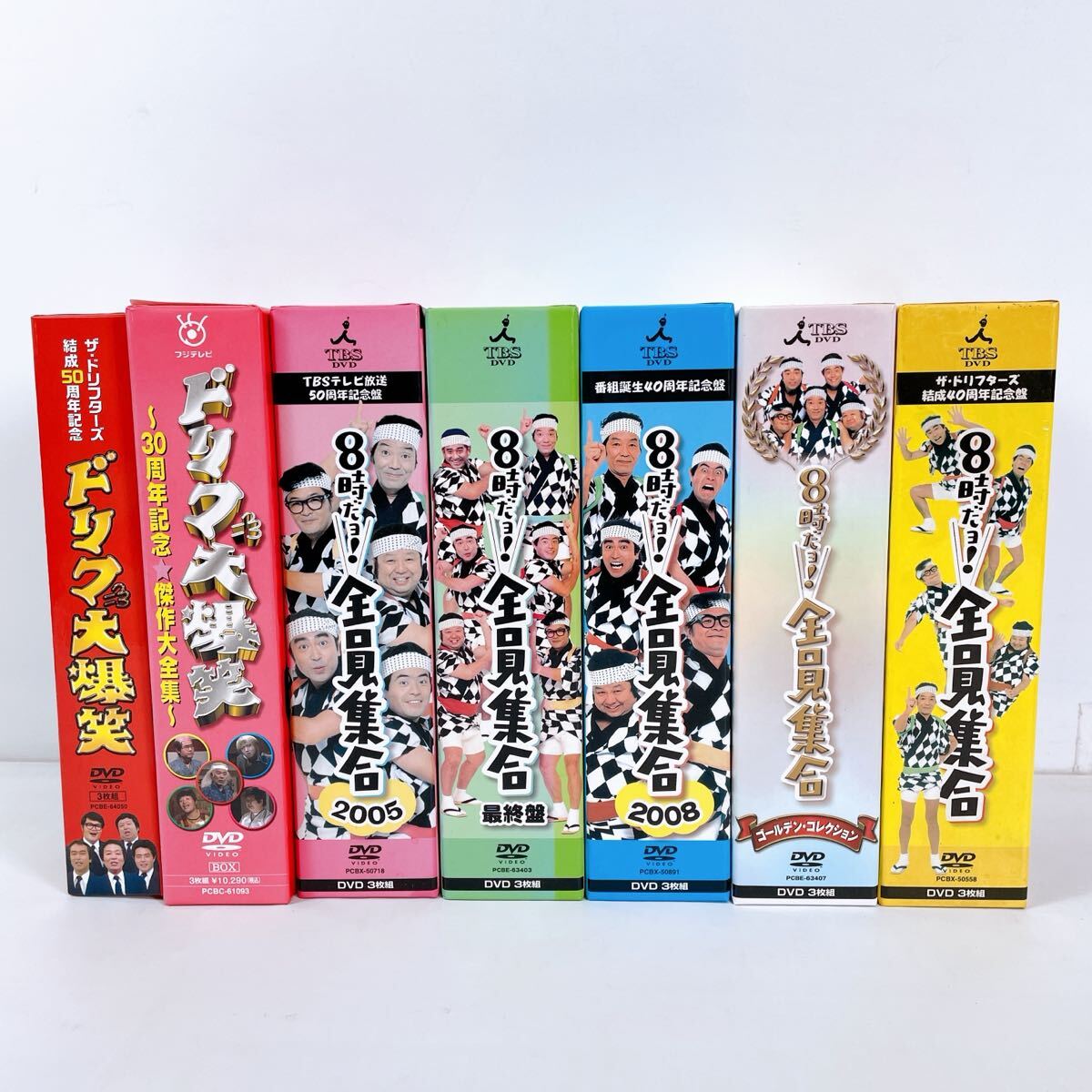 やや傷や汚れあり】志村けん 〇 [バカ殿様大盤振舞編 DVD箱][30周年