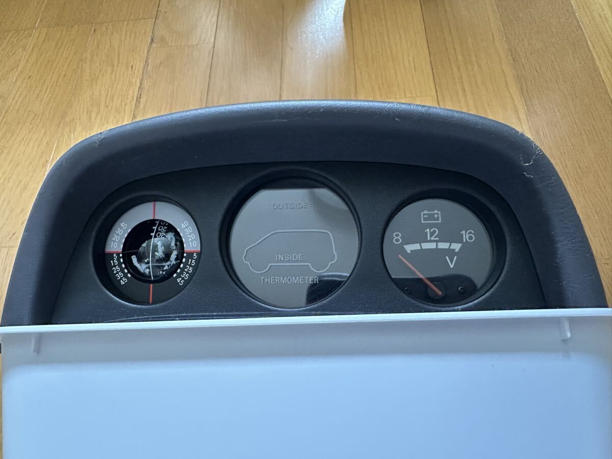 三菱 デリカスペースギア PD6W 純正 3連メーター クライノメーター