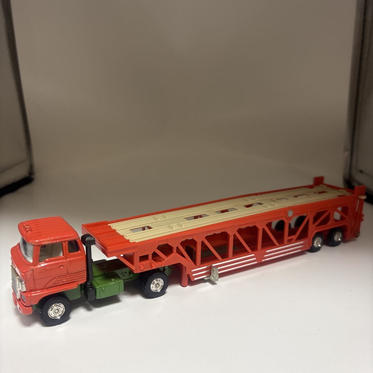 ブリキ　オートトランスポートAUTO TRANSPORT キャリアカー 中古】NEMOTO ねもと キャリアカー オートトランスポーター ブリキ