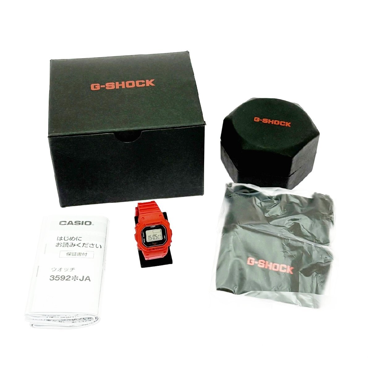 レア 極美品 箱 取説 付 CASIO カシオ G-SHOCK Gショック 清木場俊介
