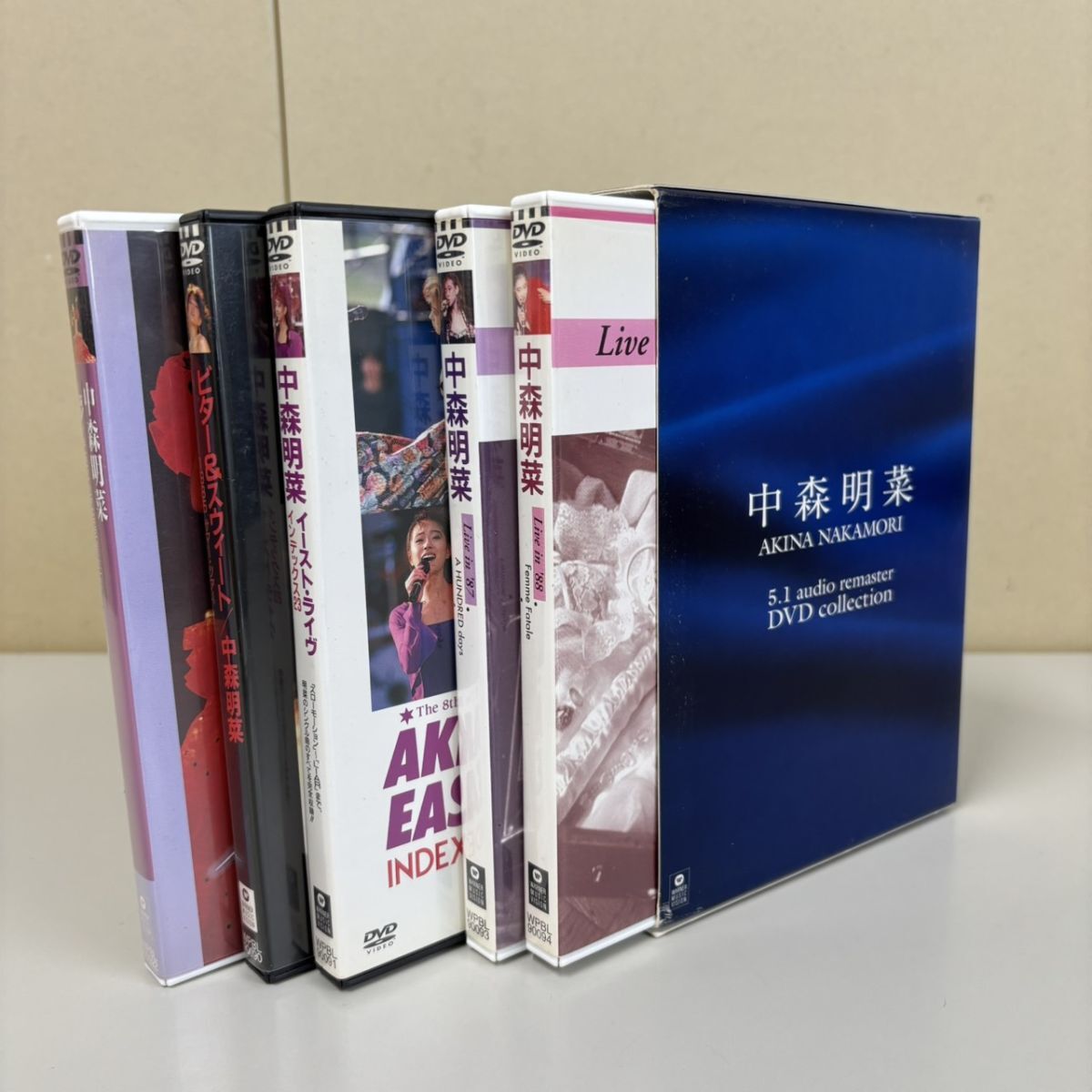 中森明菜 5.1 オーディオ・リマスター DVDコレクション 未開封DVD 中森