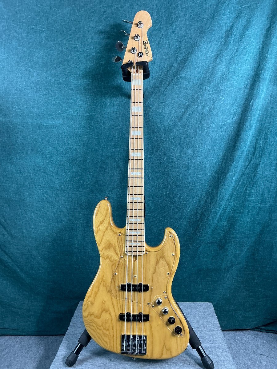 中古】Moon JJ-5 PINK Order Color 五弦ベース ピンク マッチング