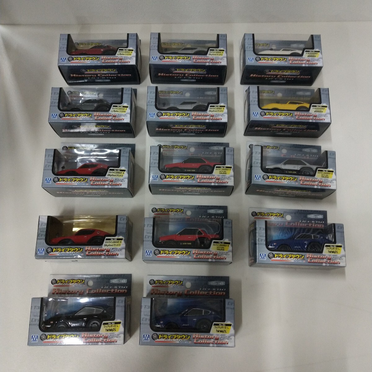 1円～ トミカ スカイライン ヒストリー 6台セット イケダ特注モデル