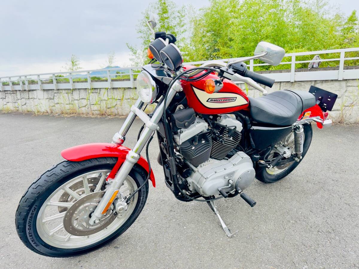 連休限定値下げ　スポーツスター　〜03 純正シート　エボスポ 希少　美品 中古】ハーレー純正 XL ～'03年 エボ スポーツ スター 段付き シート