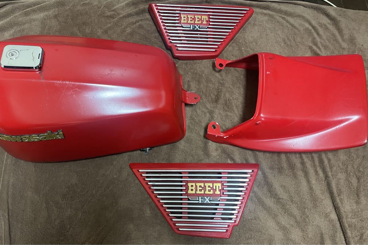 新品】未使用! CBX400F 角刈り テールカウル。外装,cbr,fx,gp,xj,gs,cb