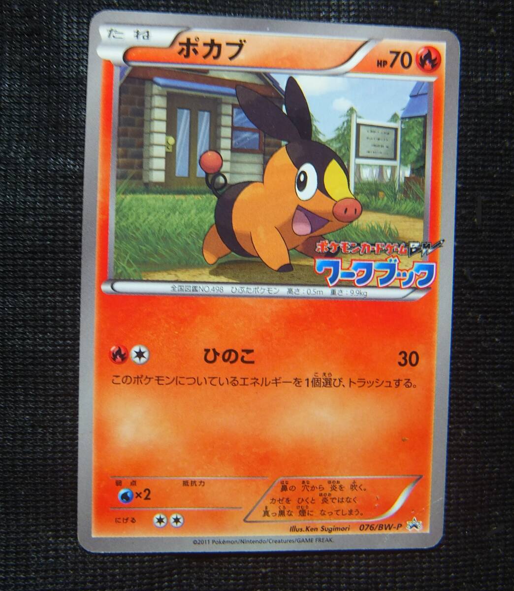 ポカブ ミジュマル ツタージャ BW ワークブック プロモ 2011 ポケモン