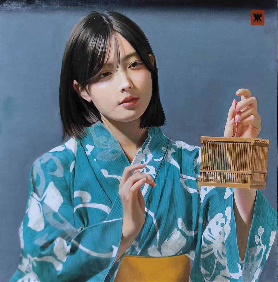 未使用】福田宏樹 （新作)* :Flowers and Girls(Ulya X)* Art Renewal